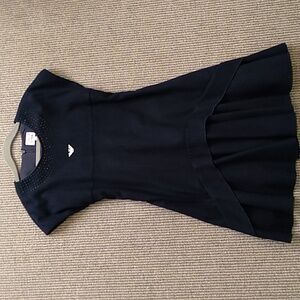 Armani junior girls size 8 navy logo stunning  dress
